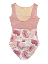 Load image into Gallery viewer, Floral & Marble High Neck Leotard