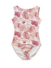 Load image into Gallery viewer, Floral & Marble High Neck Leotard