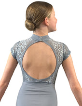 Load image into Gallery viewer, High Neck Lace Top Leotard