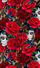 Load image into Gallery viewer, Ballet Belle SAB Skirt - Tattoo Faces