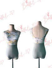 Load image into Gallery viewer, Floral High Neck Leotard