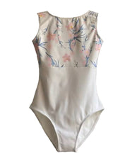 Load image into Gallery viewer, Floral High Neck Leotard