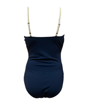 Load image into Gallery viewer, Ballet Belle Floral Plunge Neck Leotard
