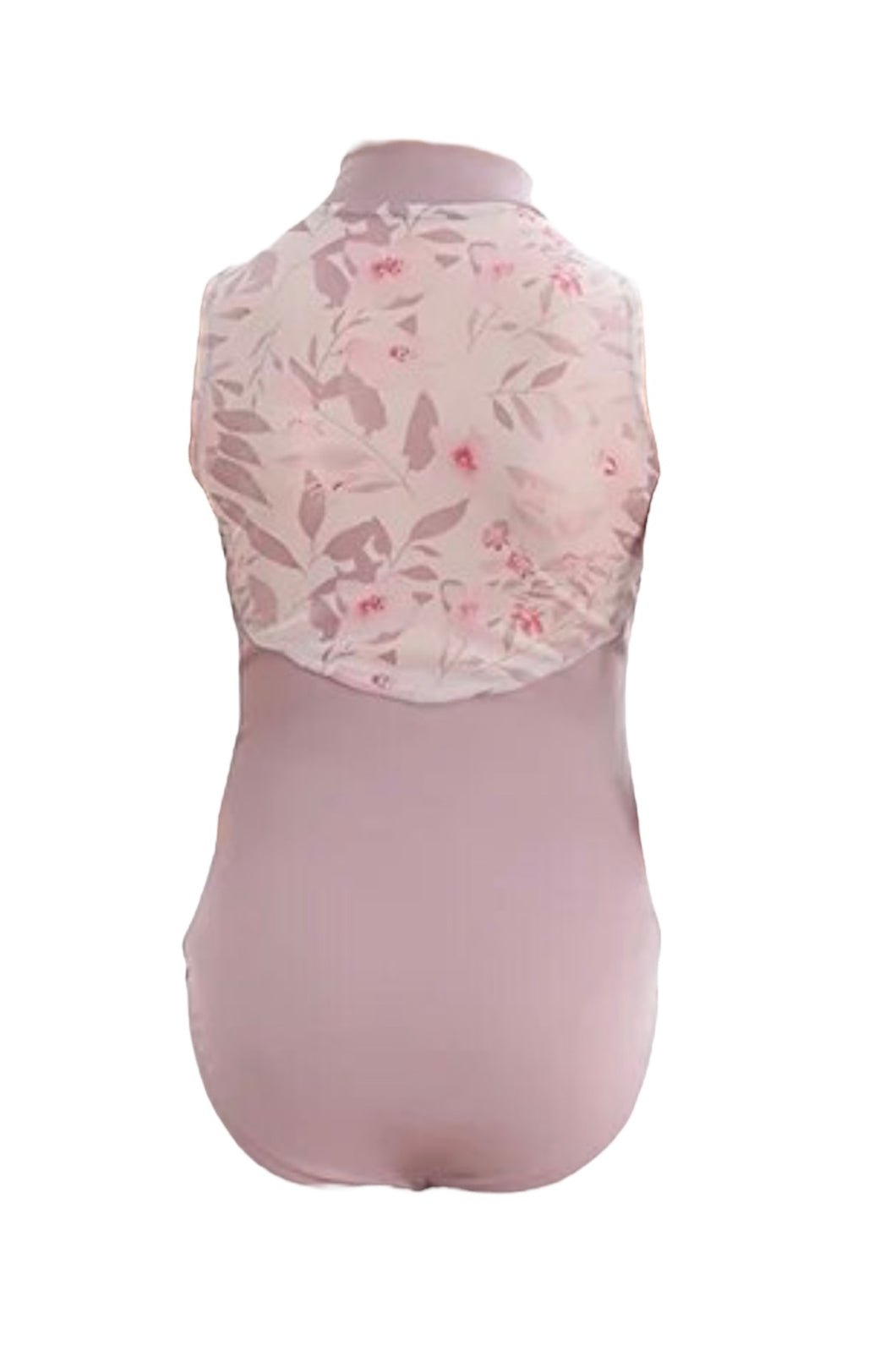 Children’s high neck zip leotard