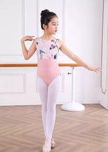 Load image into Gallery viewer, Children’s floral high neck leotard
